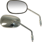 EMGO Mirror - OEM/Replacement - Rectangle - Chrome - Left - Each 20-29702