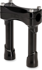 BILTWELL Murdock Handlebar Risers - 6" - Black 6403-201-06