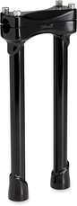 BILTWELL Murdock Handlebar Risers - 12" - Black 6403-201-12