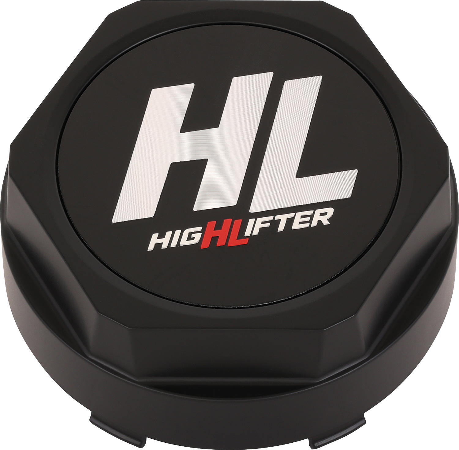 HIGH LIFTER HLCAP-110 Center Cap for 4/137 and 4/156 Wheels - Black Replacement Snap-In Design