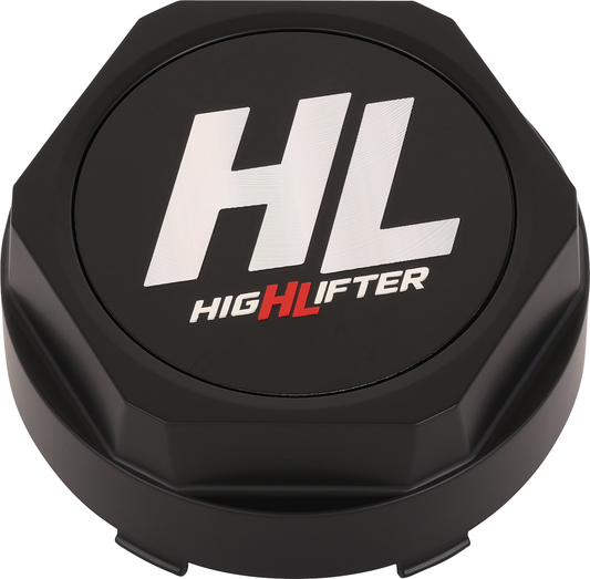 HIGH LIFTER HLCAP-110 Center Cap for 4/137 and 4/156 Wheels - Black Replacement Snap-In Design