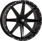 HIGH LIFTER HL10 20x7 Gloss Black Wheel with Factory Valve Stem and Bolt-In Center Cap