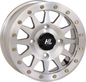 High Lifter HLA1 Beadlock Wheel - 14x7 Inches, Machined Finish, 4/137 Bolt Pattern