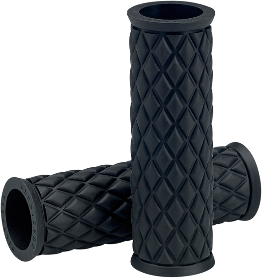 BILTWELL Alumicore Grips - Replacement - Black 6706-0101