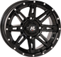 HIGH LIFTER HL22 14x7 Gloss Black Wheel for 4/137 Bolt Pattern