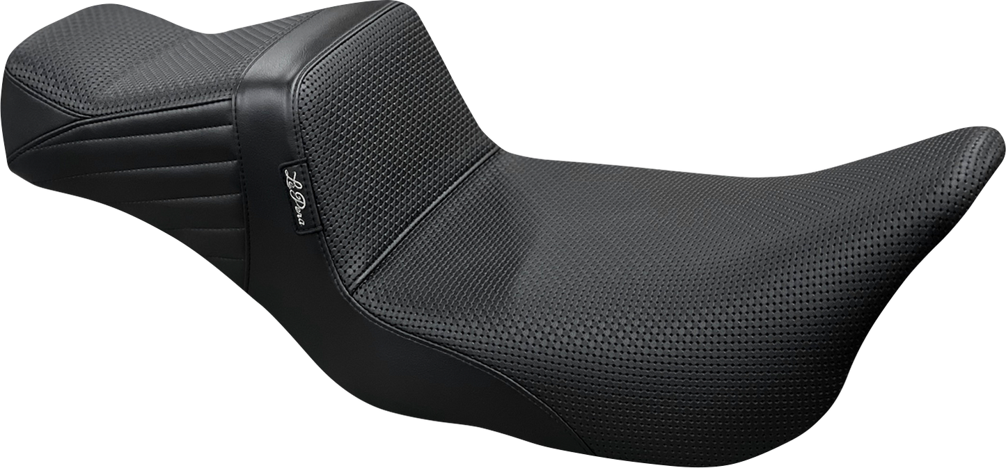 LE PERA Tailwhip Daddy Long Legs Seat - Basketweave - Black - FL '08-'23 LK-587DLBW