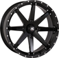 High Lifter HL10 14x7 Gloss Black Wheel with Factory Valve Stem and Bolt-In Center Cap