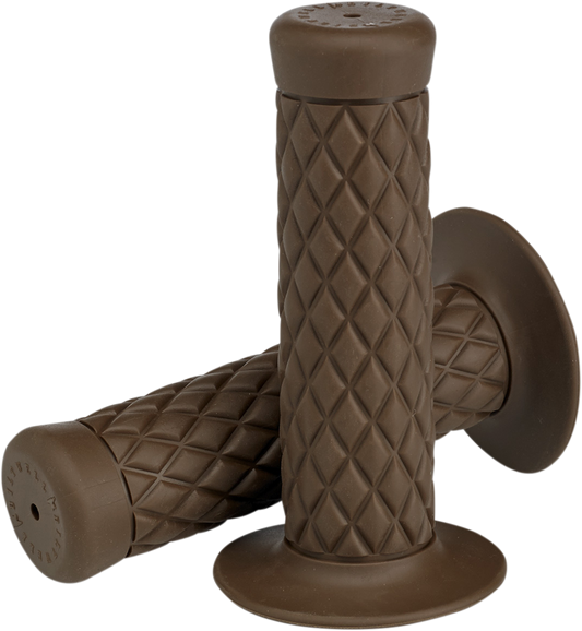 BILTWELL Thruster Bar Grips - 1" - Chocolate 6702-0401