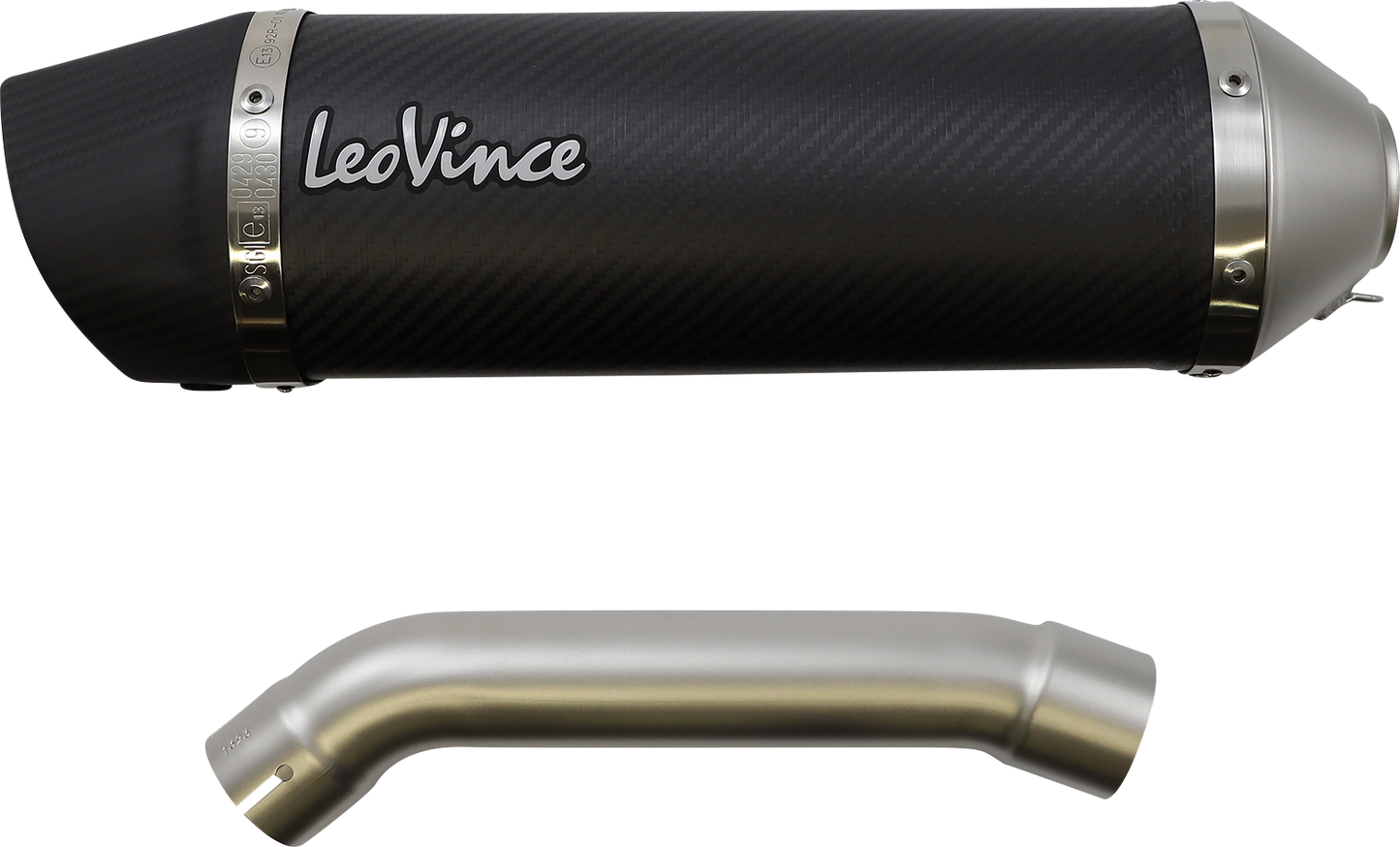 LEOVINCE LV One EVO Slip-On Muffler - Carbon Fiber 14394EU