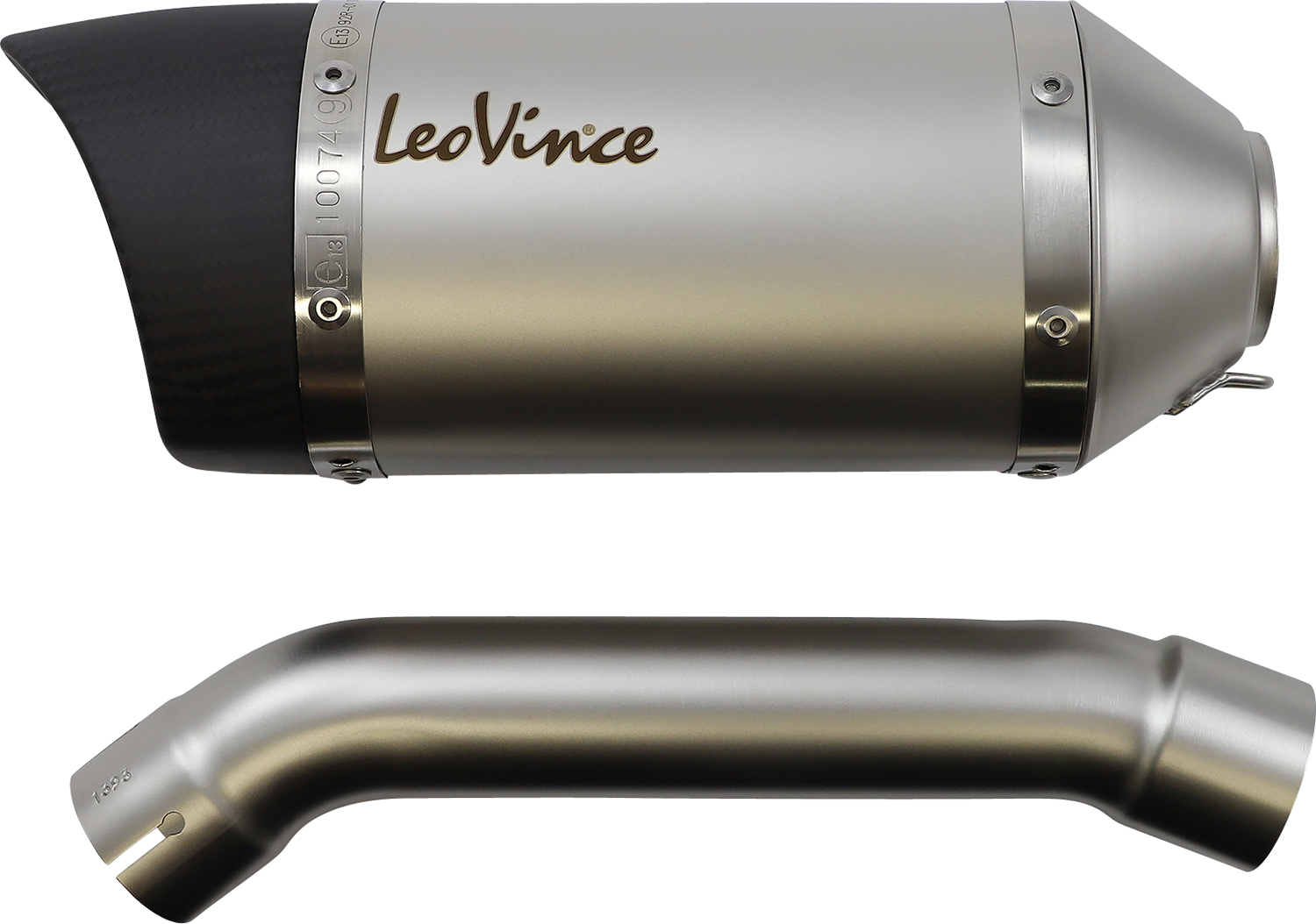 LEOVINCE LV Pro Slip-On Muffler - Stainless Steel - Duke 390 14395EU