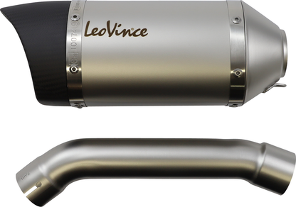 LEOVINCE LV Pro Slip-On Muffler - Stainless Steel - Duke 390 14395EU