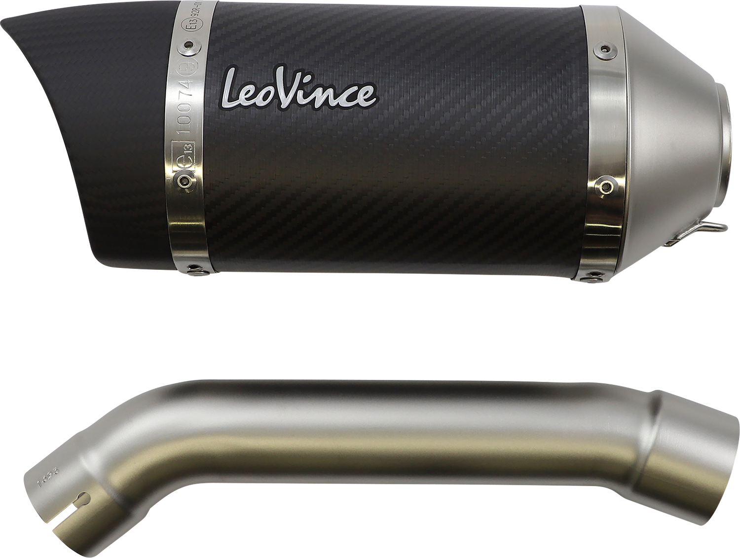 LEOVINCE LV Pro Slip-On Muffler - Carbon Fiber - Duke 390 14396EU
