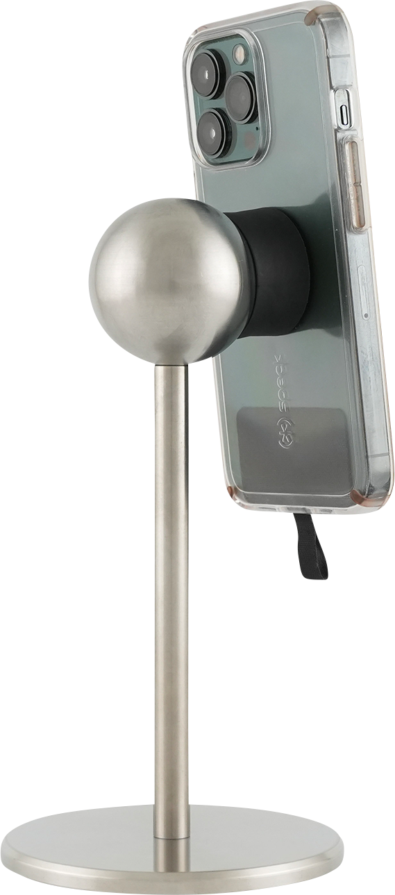KLOCK WERKS iOmini™ Stand - iOmounts™ - Mini - Stainless Steel KWD-MINI-SS