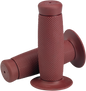 BILTWELL Renegade Bar Grips - 1" - Oxblood 6704-0301