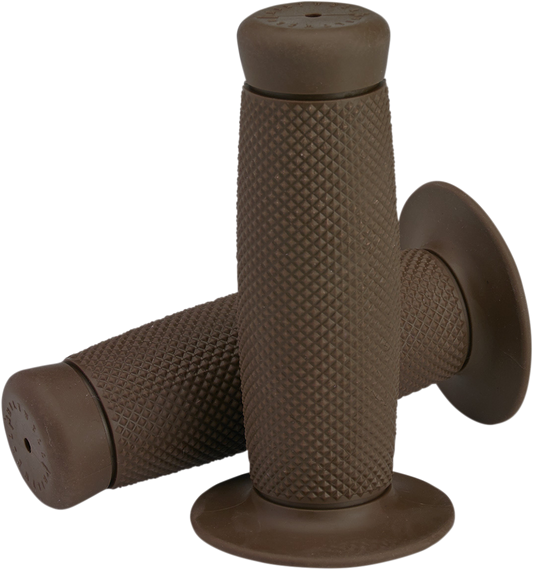 BILTWELL Renegade Bar Grips - 1" - Chocolate 6704-0401
