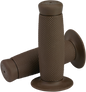BILTWELL Renegade Bar Grips - 1" - Chocolate 6704-0401