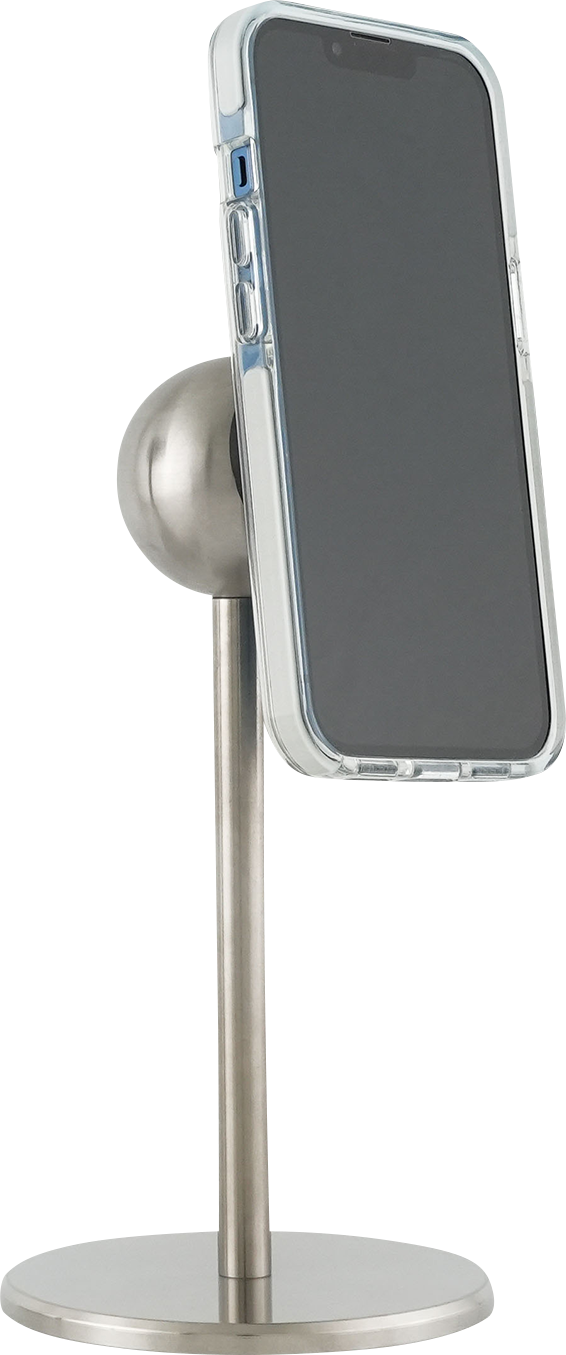 KLOCK WERKS iOmini™ Stand - iOmounts™ - Mini - Stainless Steel KWD-MINI-SS