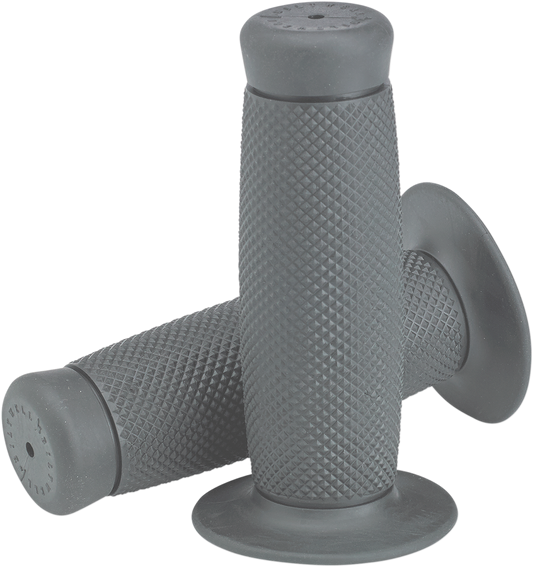 BILTWELL Renegade Bar Grips - 1" - Gray 6704-0501