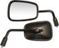 EMGO Mirror - OEM/Replacement - Rectangle - Black - Left - Each 20-43142