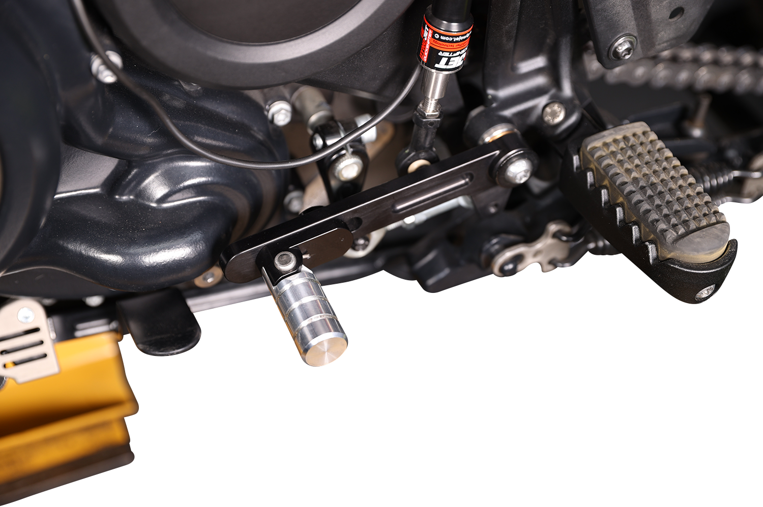 DYNOJET Folding Shift Lever - Black - Pan America 61300100