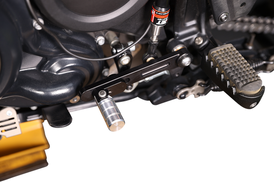 DYNOJET Folding Shift Lever - Black - Pan America 61300100
