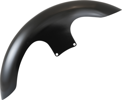 KLOCK WERKS Henry Front Fender - Black - 16"-19" Wheel - HD Touring/Trike KWF-01-0308