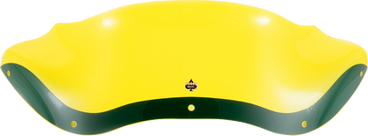 KLOCK WERKS Ice Flare® Windshield - 8" - Yellow Ice - '98-'13 FLTR KWW-01-0624