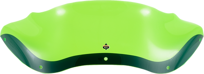 KLOCK WERKS Ice Flare® Windshield - 8" - Green Ice - '98-'13 FLTR KWW-01-0626