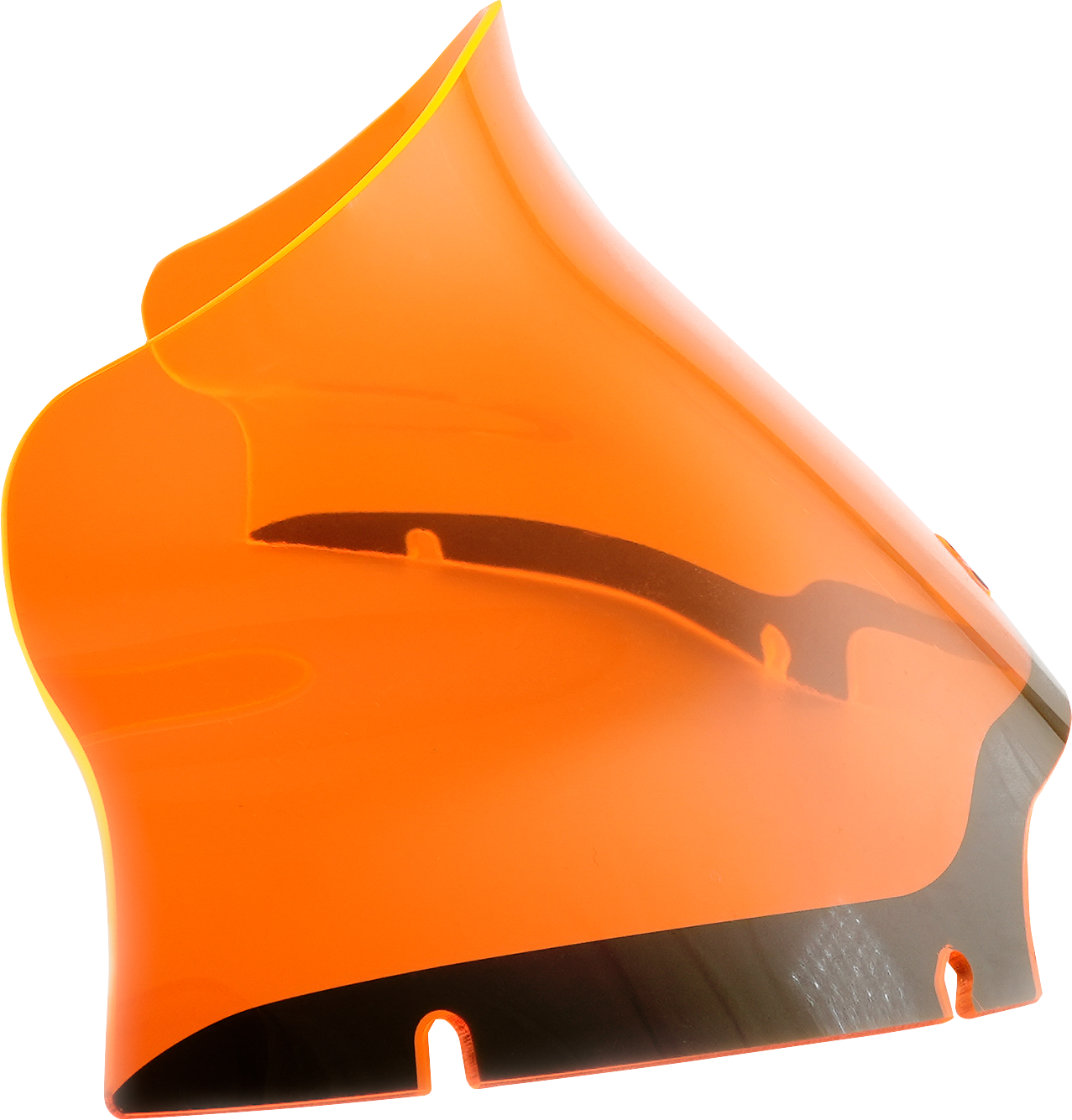 KLOCK WERKS Ice Flare® Windshield - 9" - Orange Ice - '15-'25 FLTR KWW-01-0633