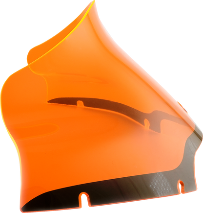 KLOCK WERKS Ice Flare® Windshield - 9" - Orange Ice - '15-'25 FLTR KWW-01-0633