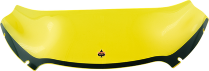 KLOCK WERKS Ice Flare® Windshield - 6" - Yellow Ice - '15-'25 FLTR KWW-01-0629