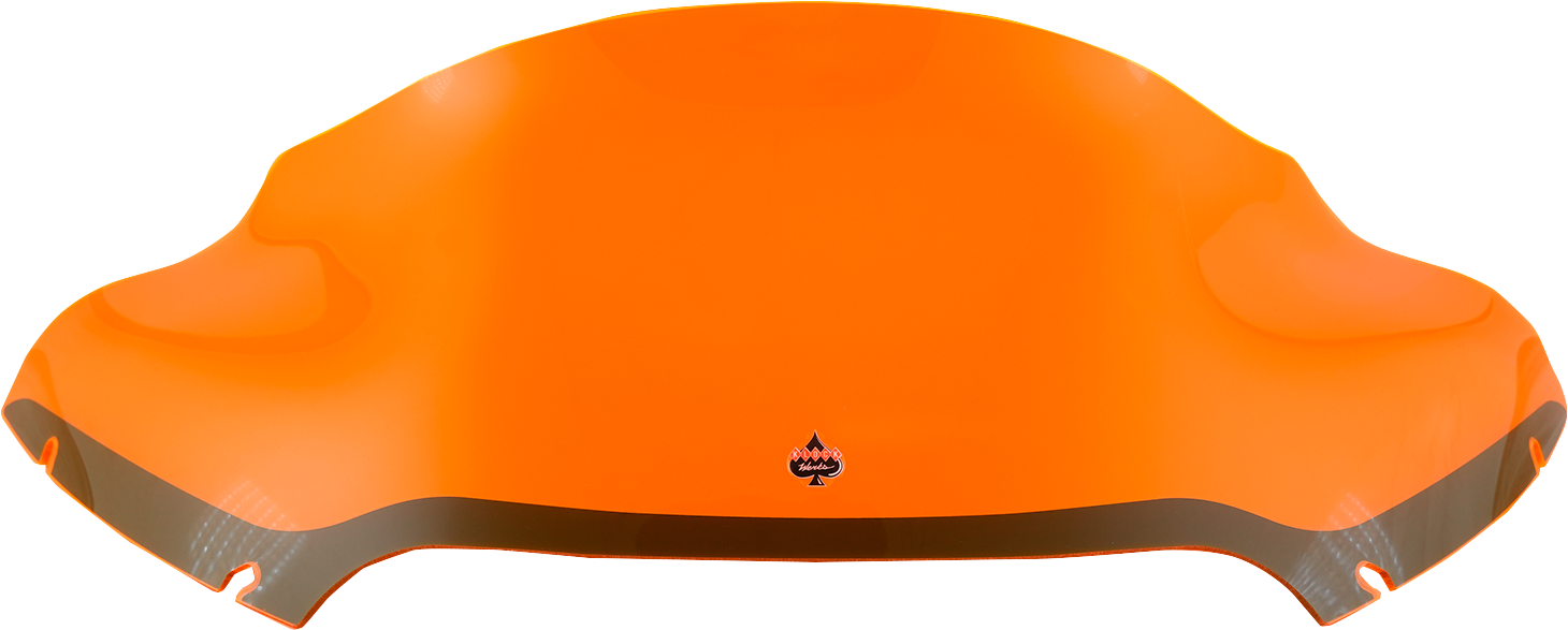 KLOCK WERKS Ice Flare® Windshield - 9" - Orange Ice - '15-'25 FLTR KWW-01-0633