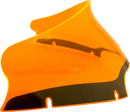 KLOCK WERKS Ice Flare® Windshield - 6" - Orange Ice - '15-'25 FLTR KWW-01-0628