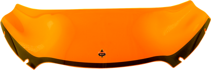 KLOCK WERKS Ice Flare® Windshield - 6" - Orange Ice - '15-'25 FLTR KWW-01-0628