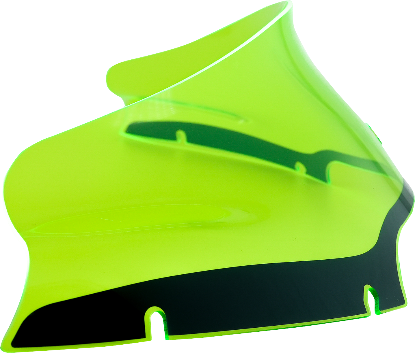 KLOCK WERKS Ice Flare® Windshield - 6" - Green Ice - '15-'25 FLTR KWW-01-0631