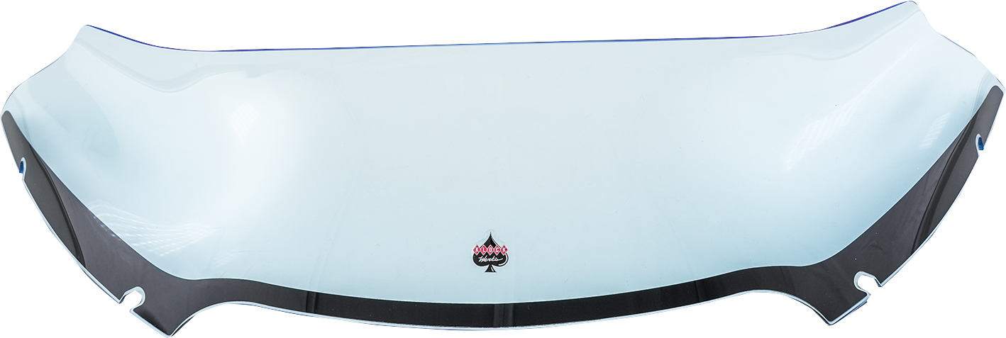 KLOCK WERKS Ice Flare® Windshield - 6" - Blue Ice - '15-'25 FLTR KWW-01-0632