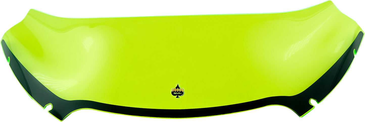 KLOCK WERKS Ice Flare® Windshield - 6" - Green Ice - '15-'25 FLTR KWW-01-0631