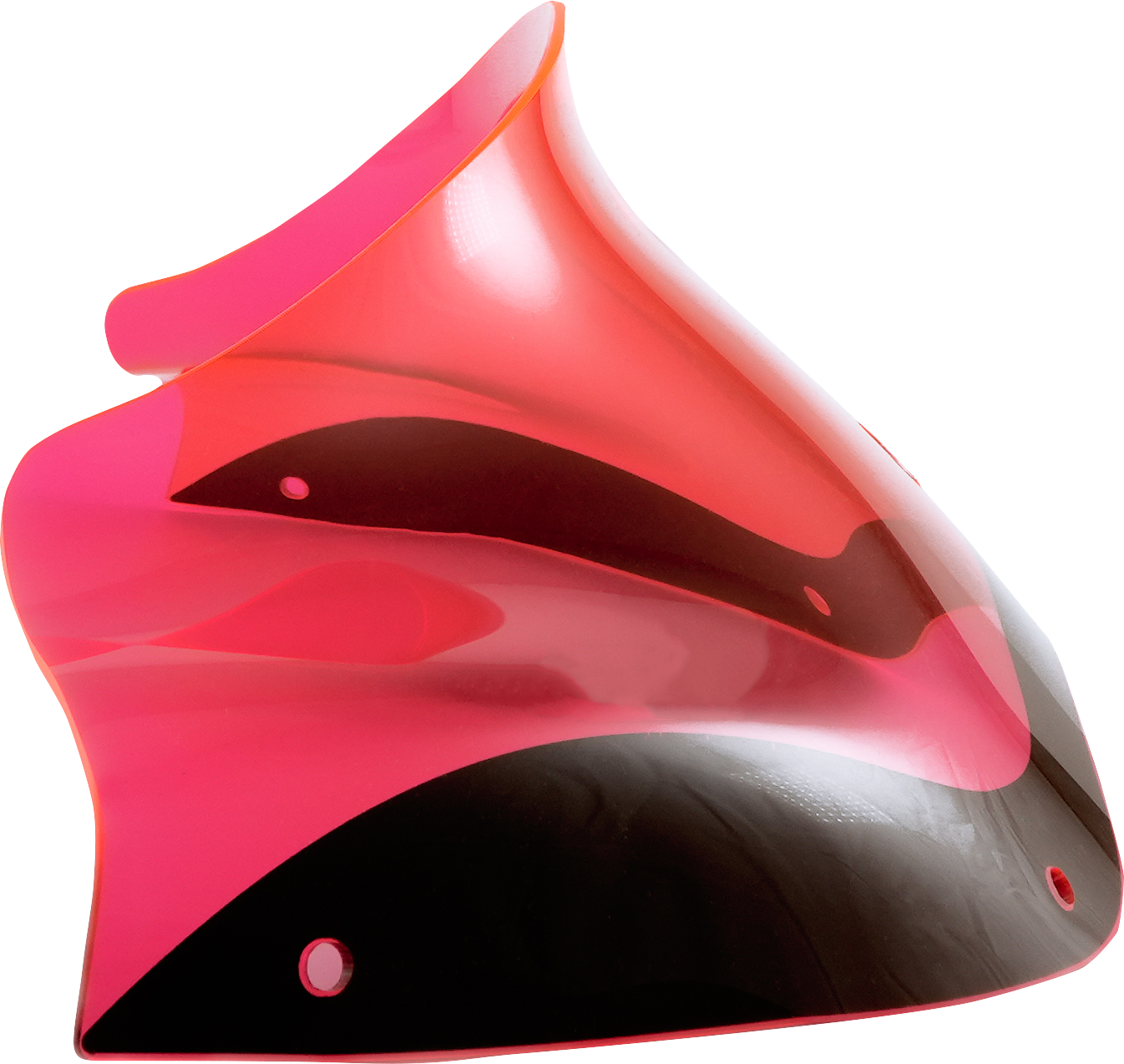 KLOCK WERKS Ice Flare® Windshield - 8" - Pink Ice - '98-'13 FLTR KWW-01-0625