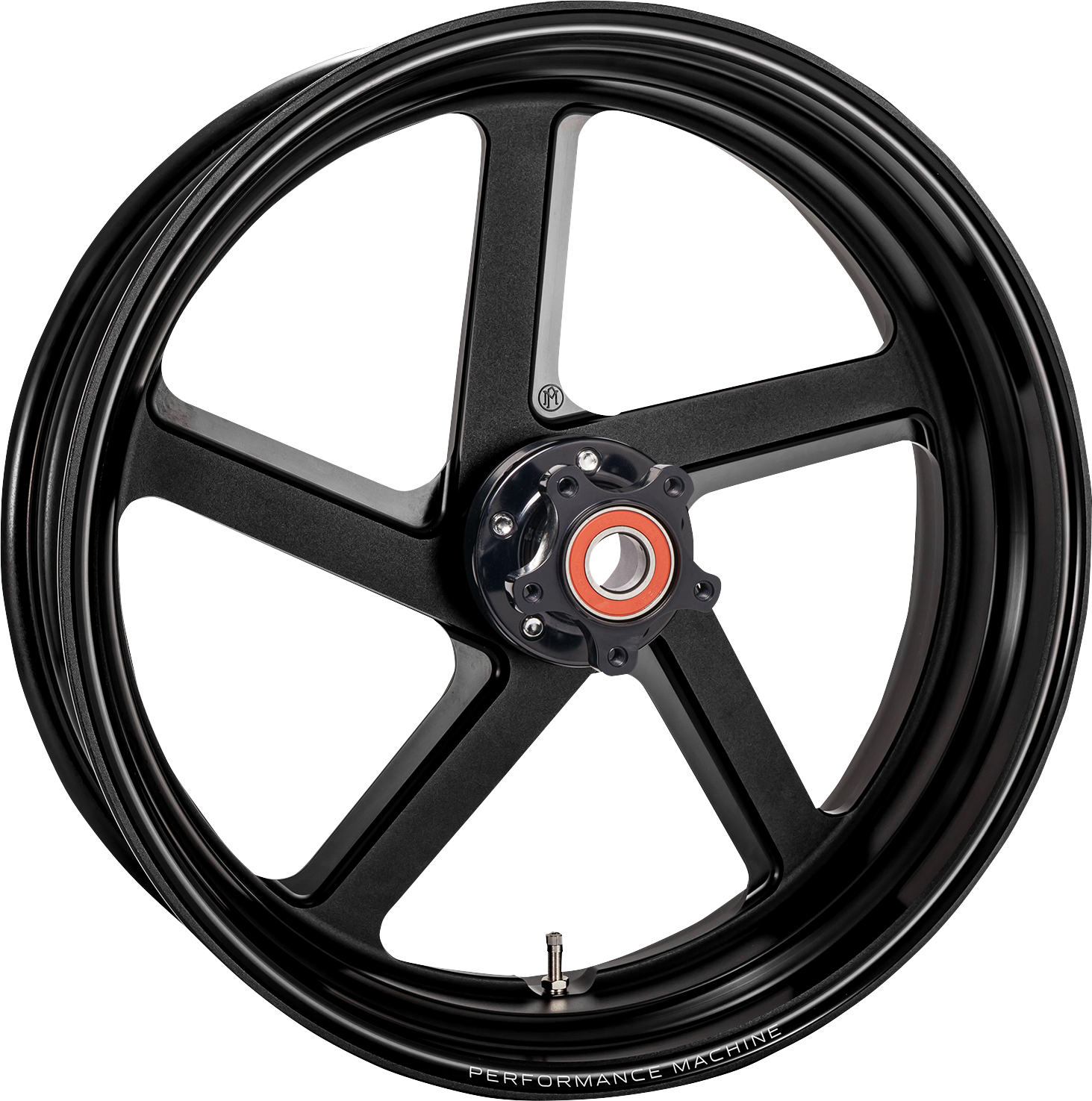 PERFORMANCE MACHINE (PM) Wheel - Pro-Am Race - Front - Dual Disc/without ABS - Black Ops™ - 17x3.5 1202-7706R-PROAP-SMB