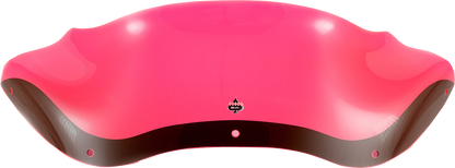 KLOCK WERKS Ice Flare® Windshield - 8" - Pink Ice - '98-'13 FLTR KWW-01-0625