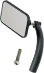 BILTWELL Mirror - Utility - Side View - Rectangle - Perch - Black - Each 6502-100-101