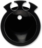 BILTWELL Whiskey Throttle Tube - Black 6603-201-01