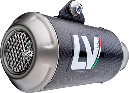 LEOVINCE LV-10 Slip-On Muffler - Carbon Fiber 15245C