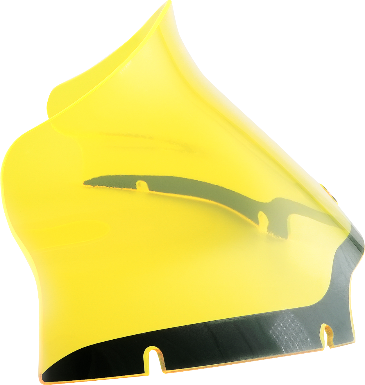 KLOCK WERKS Ice Flare® Windshield - 9" - Yellow Ice - '15-'25 FLTR KWW-01-0634