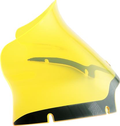 KLOCK WERKS Ice Flare® Windshield - 9" - Yellow Ice - '15-'25 FLTR KWW-01-0634