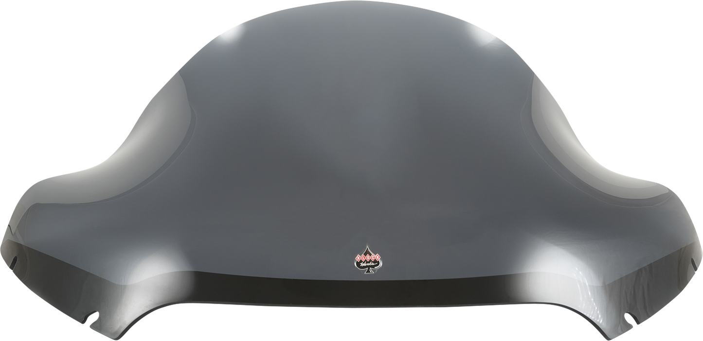 KLOCK WERKS Sport Flare® Windshield - 11" - Dark Smoke - '15-'25 FLTR KWW-01-0621-DS