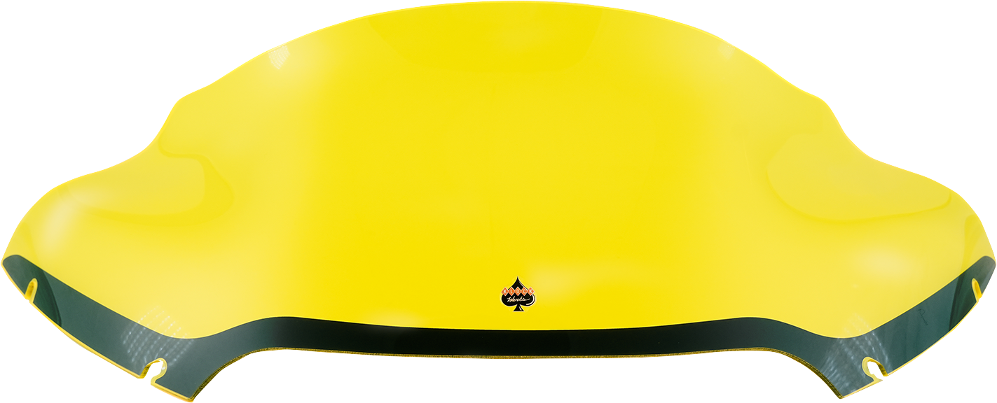 KLOCK WERKS Ice Flare® Windshield - 9" - Yellow Ice - '15-'25 FLTR KWW-01-0634