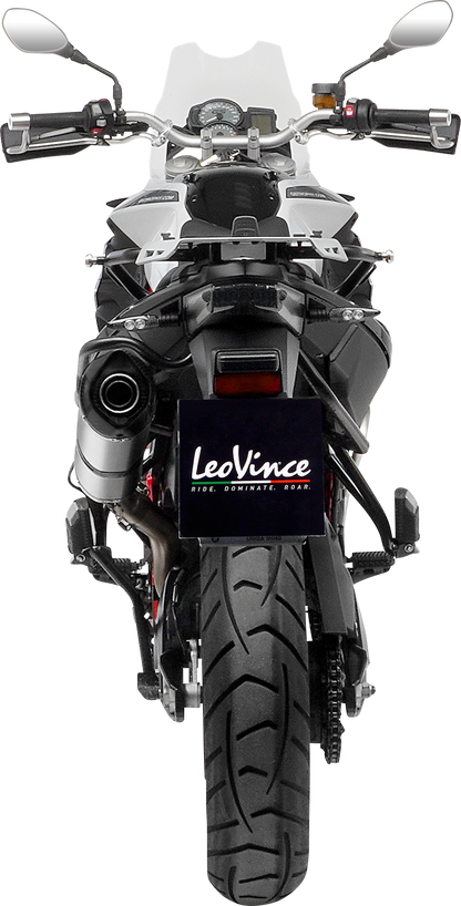 LEOVINCE LV One Evo Slip-On Muffler - Stainless Steel 14383EU