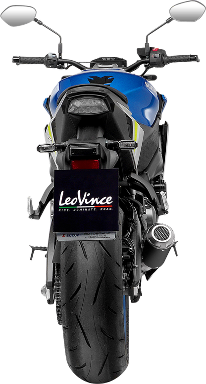 LEOVINCE LV-10 Slip-On Muffler - Black Edition 15245B