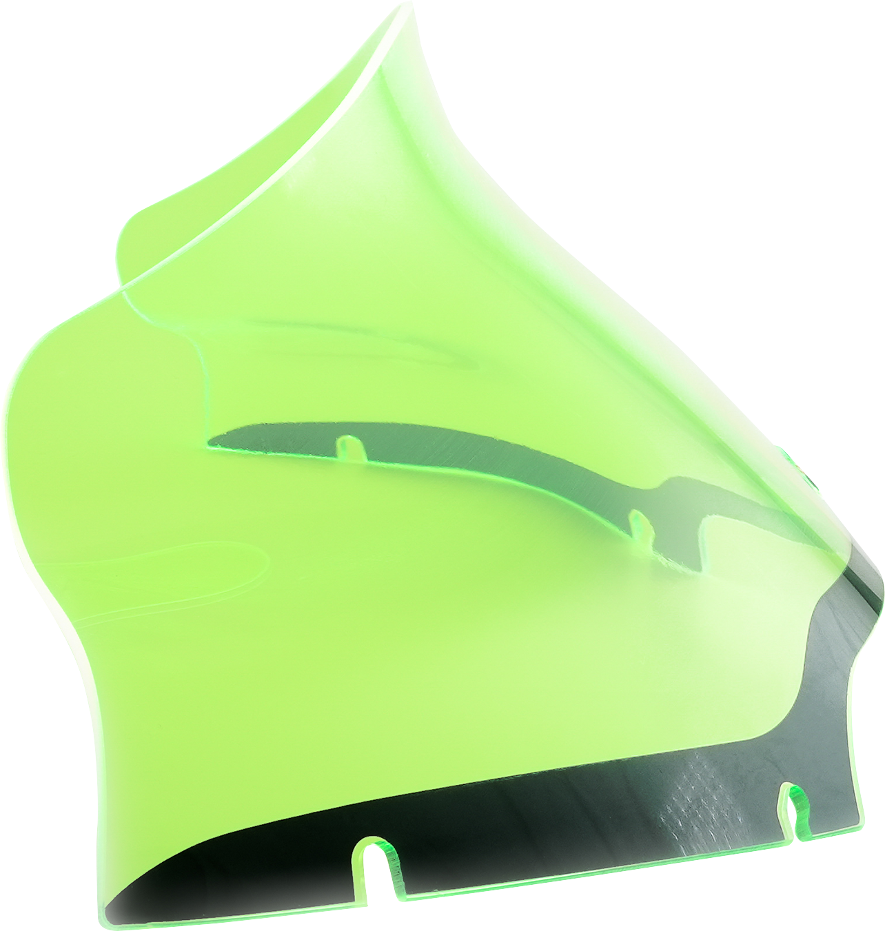 KLOCK WERKS Ice Flare® Windshield - 9" - Green Ice - '15-'25 FLTR KWW-01-0636